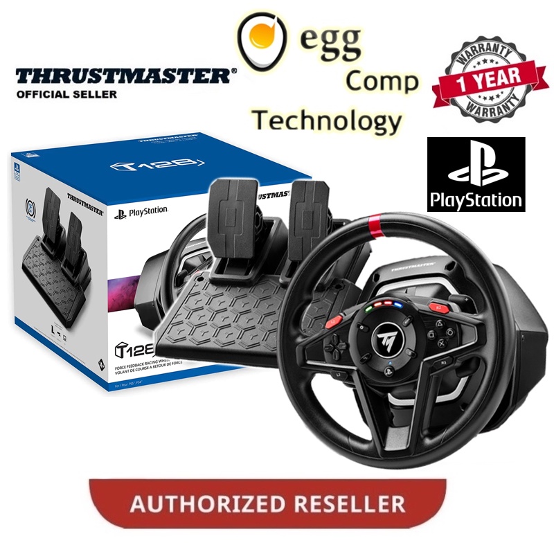 THRUSTMASTER T128 PS VERSION RACING WHEEL สําหรับ PS5 & PS4 4160868