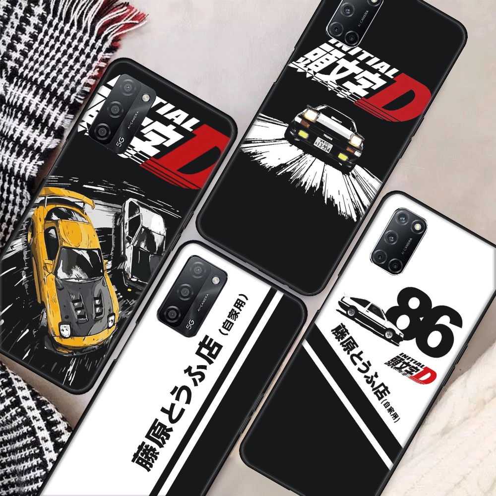 OPPO A92S A93 A94 4G 5G A95 5G Reno 2 2Z 2F 3 4 4G 4 Pro 4G 5 5G TPU Spot สีดํากระเป๋านุ่มเคสโทรศัพท