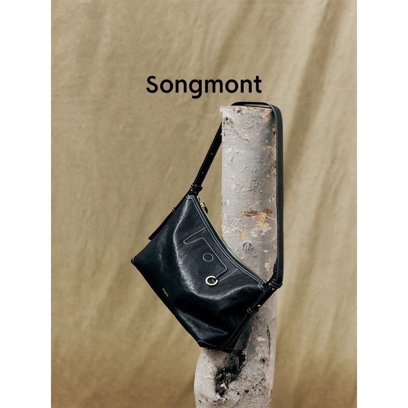 (พรี)  กระเป๋าสะพายข้าง hobo Songmont ของแท้ Yore Homo Bag
