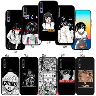 Bo33 เคสโทรศัพท์มือถือ ซิลิโคนนุ่ม ลายอะนิเมะญี่ปุ่น LEWD Sad สําหรับ Huawei Y5P Y6P Y7A Y8P Y9A