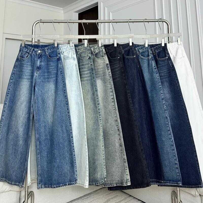 Ptj30156 กางเกงยีนส์ขายาวกระบอกใหญ่ PROMTHONG