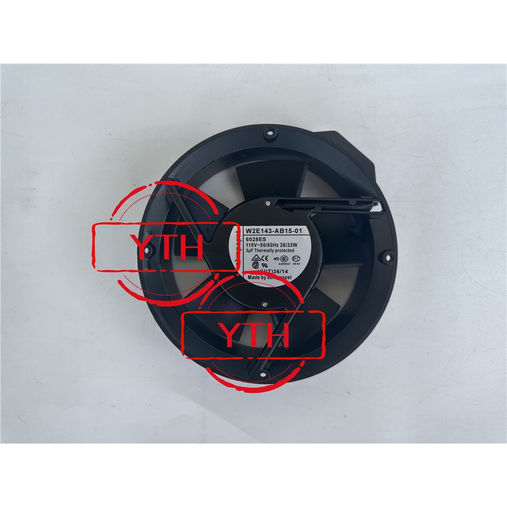 YY ของแท้โลหะทั้งหมดพัดลมทนอุณหภูมิสูง W2E143-AB15-06 W2E143-AB15-01 W2E143-AB15-98 115VAC 17CM 1725