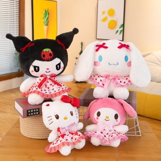 ตุ๊กตาสุนัข Kurumi Meledy Yuki สตรอเบอร์รี่ สไตล์คันทรีไซด์ ของเล่นสําหรับเด็ก