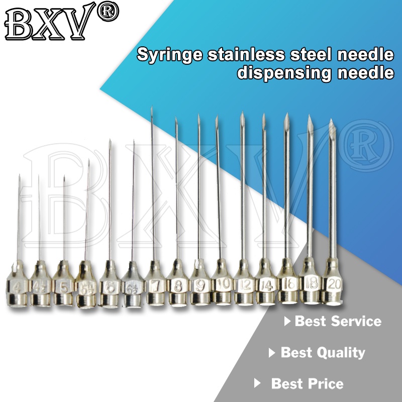 10PCS 5x20.5 5*20.5 มม.เข็มฉีดยาเข็มสแตนเลส Veterinary เข็ม Dispensing เข็ม DNIGEF 5.5x24 6x35 6.5x29 7x36 20X38