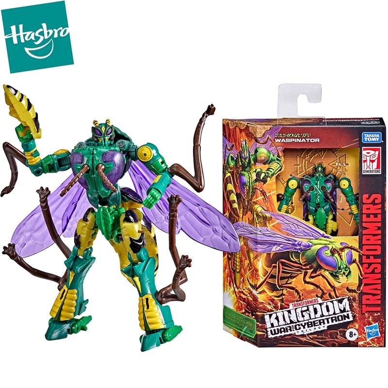 Hasbro Transformers Generations Waspinator War for Cybertron Kingdom Deluxe Class Wfc-K34 Action Fig