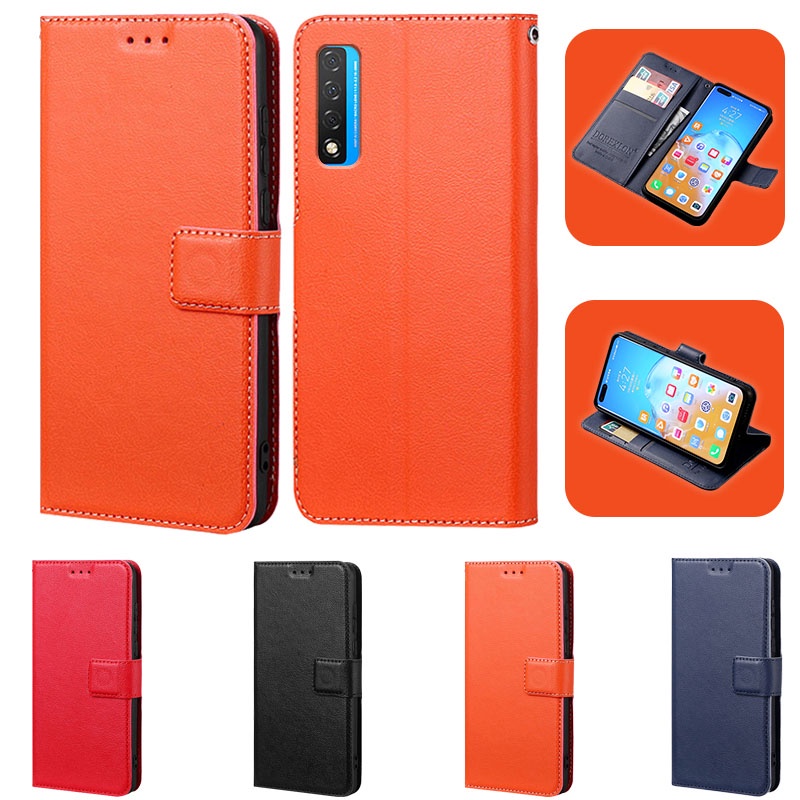 เคสโทรศัพท์หนัง PU ซิลิโคน แบบฝาพับ พร้อมช่องใส่บัตร ขาตั้งวาง แฟชั่น สําหรับ TCL 20 Pro 5G 20R 20 S