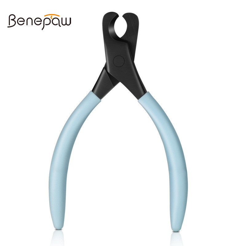 Benepaw กรรไกรตัดเล็บสัตว์เลี้ยงมืออาชีพพร้อม Ergonomic Comfort Grip ใบมีดเหล็กกันสนิมสําหรับสุนัขแมวและสัตว์เล็กปลอดภัยใช้งานง่ายเครื่องมือกรูมมิ่ง