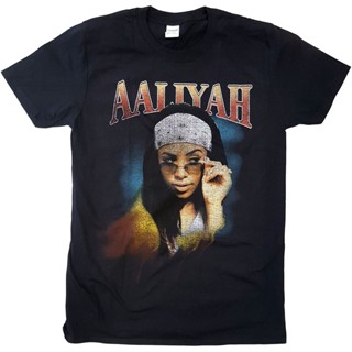 เสื้อยืด พิมพ์ลาย Aaliyah Trippy สําหรับผู้ชาย และผู้หญิง