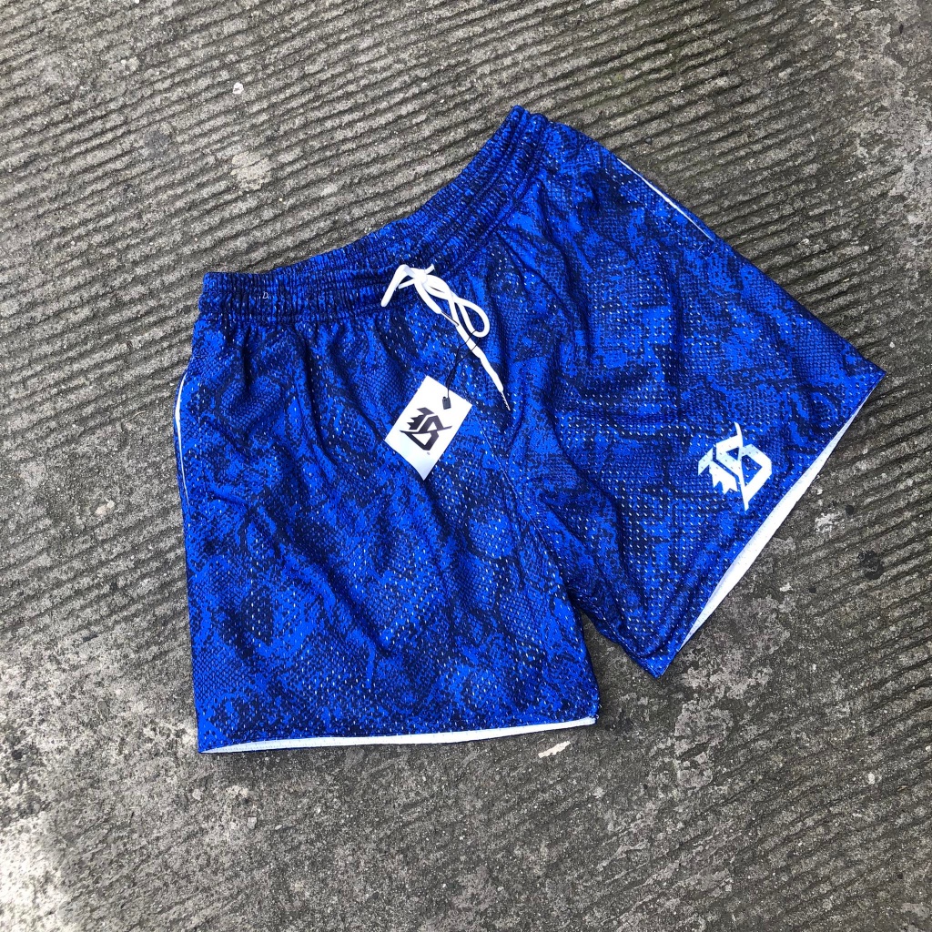 Blessed • ORNAMENT MESH SHORTS (รอยัลบลู) • OUTDOORS BLESSED