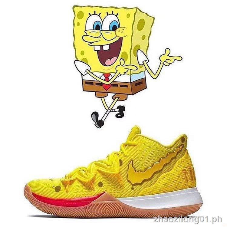 100% OriginalNike x Spongebob Squarepants Kyrie 5 Men Basketball Shoes  Fashion Sneakers Ready Stoc