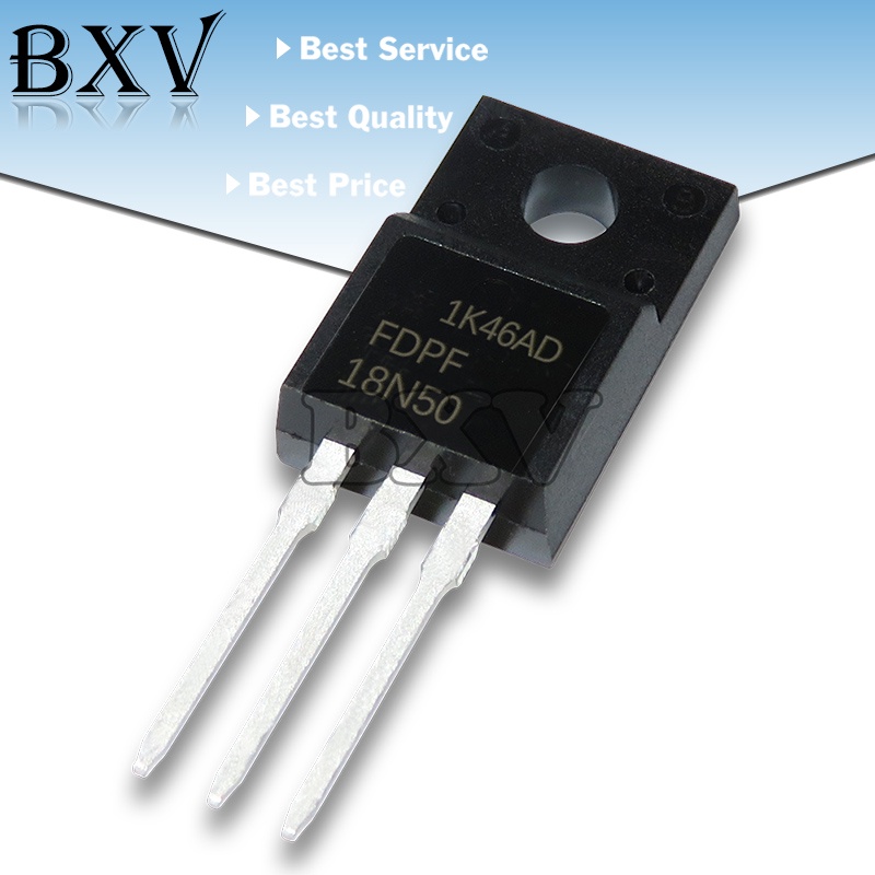 10PCS FDPF18N50 18N50 TO-220F FDPF51N25 51N25 ทรานซิสเตอร์