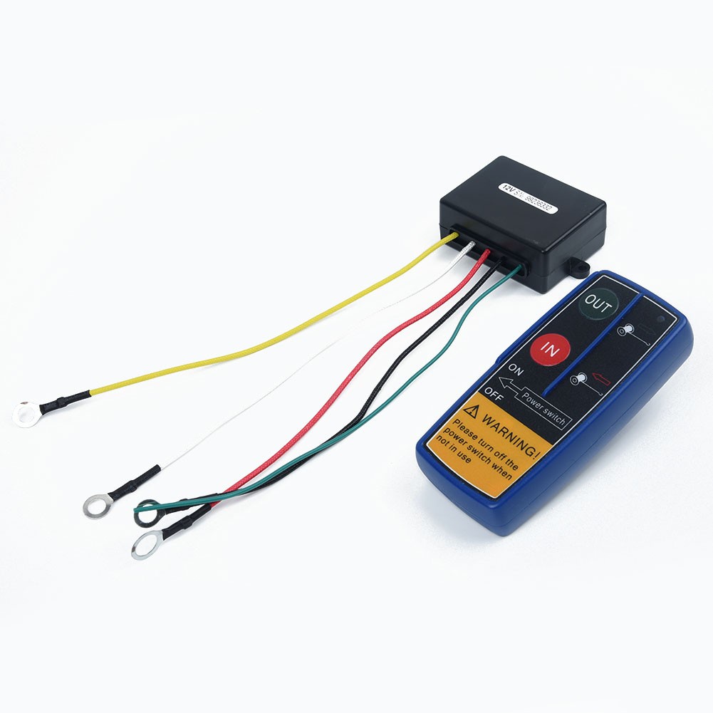 [LVDN] กล่องรับสัญญาณรีโมตคอนโทรลไร้สาย 12V สําหรับรถยนต์ ATV SUV UTV