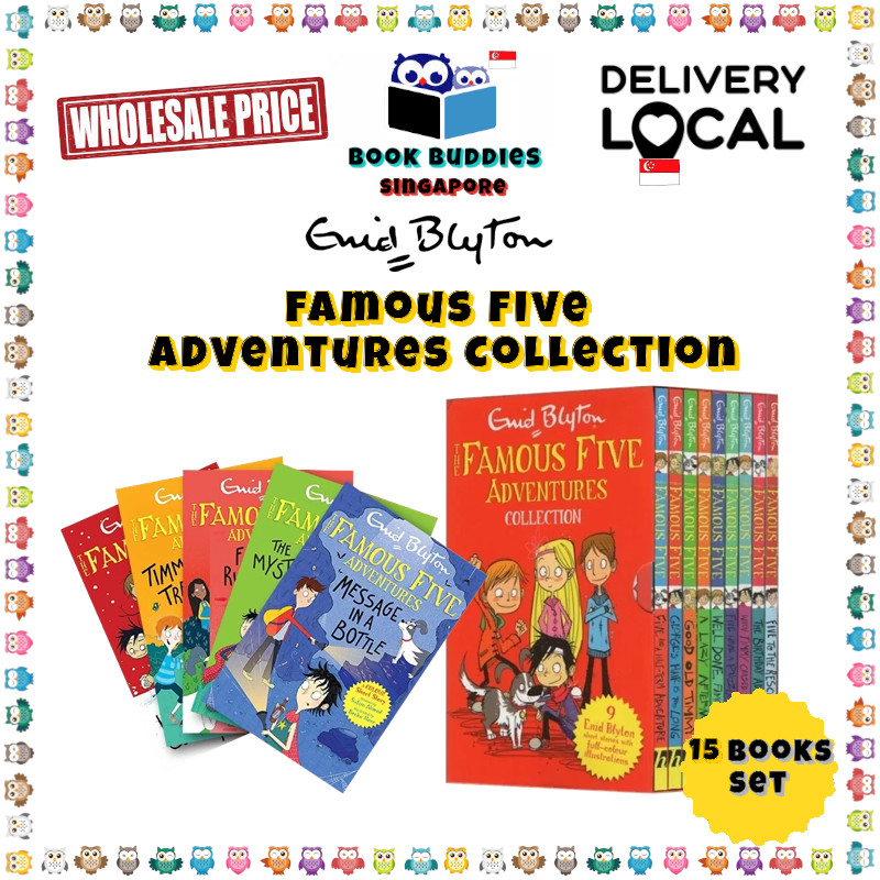 Enid Blyton Famous Five Set 15 เล่ม
