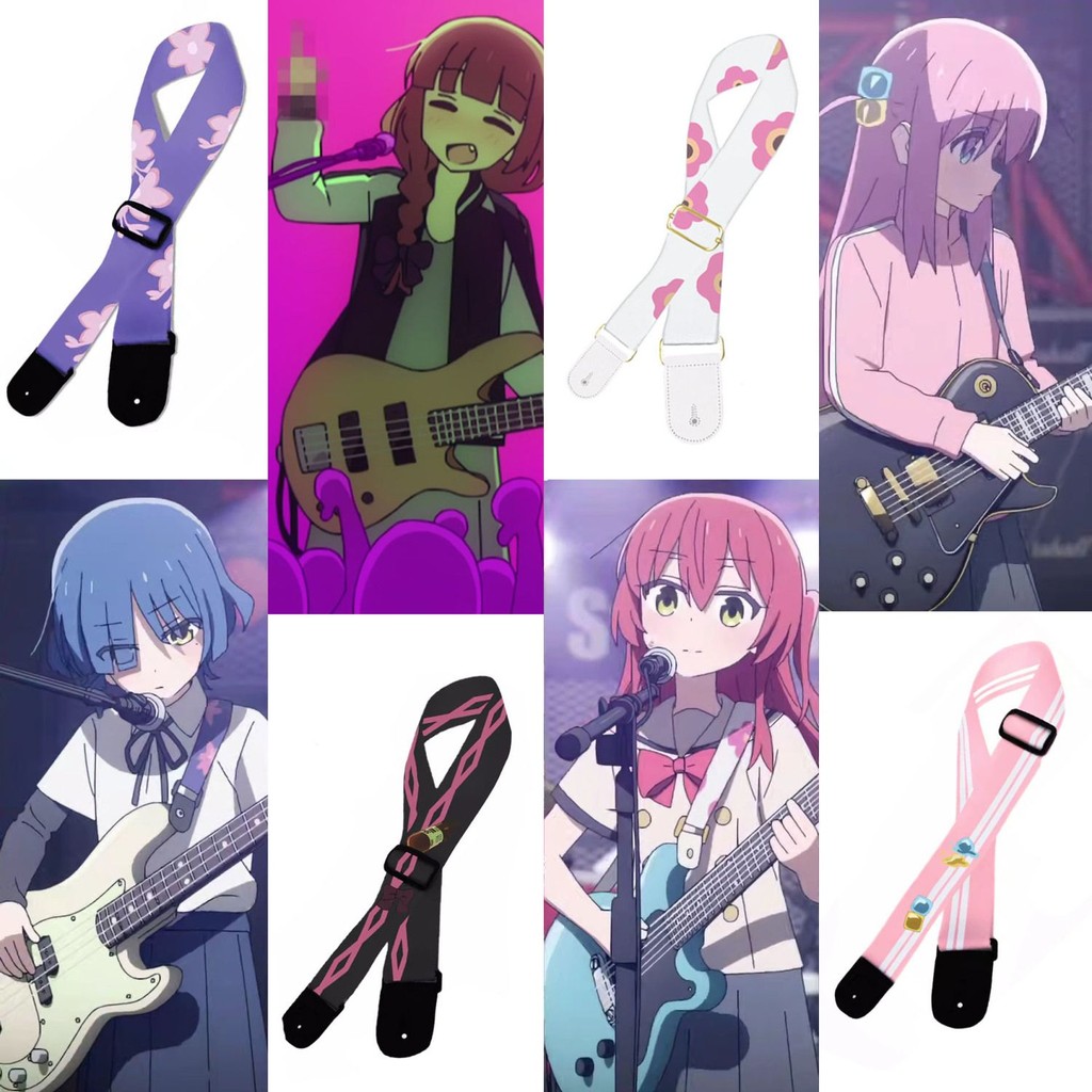 ใหม่ 2025 กีตาร์สายคล้องกีตาร์ไฟฟ้า Bass Boys Lonely Rock Folk Alk กีตาร์สายคล้องไหล่ 2 มิติ Gir