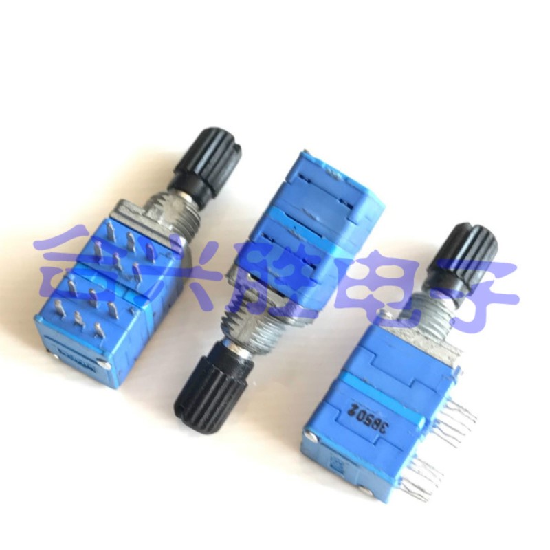 1pcs Precision Potentiometer 4 Link 12Pin B5K B502 เครื่องขยายเสียงลําโพงเสียงปิดผนึกปริมาณ Potentio