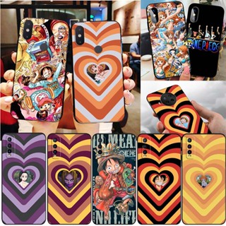 เคสโทรศัพท์ซิลิโคน TPU แบบนิ่ม ลาย FM83 อนิเมะวันพีช หัวใจ สีสันสดใส สําหรับ Xiaomi Poco M6 Pro Redmi 12 5G Note 12T Pro 12R