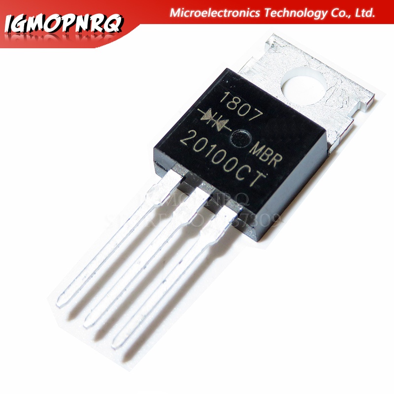 10 ชิ้น MBR20100CT MBR20100 MBR20100C SSchottky & Rectifiers 20A 100V TO-220 特