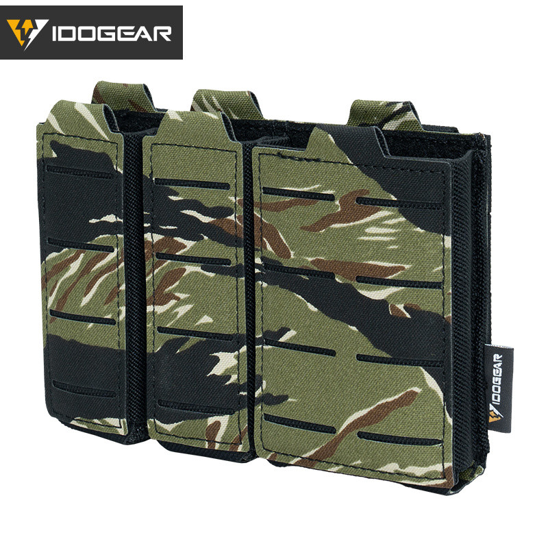 Idogear Tactical Triple Tool Pouch MOLLE Double & Single Pouch VTS 3586