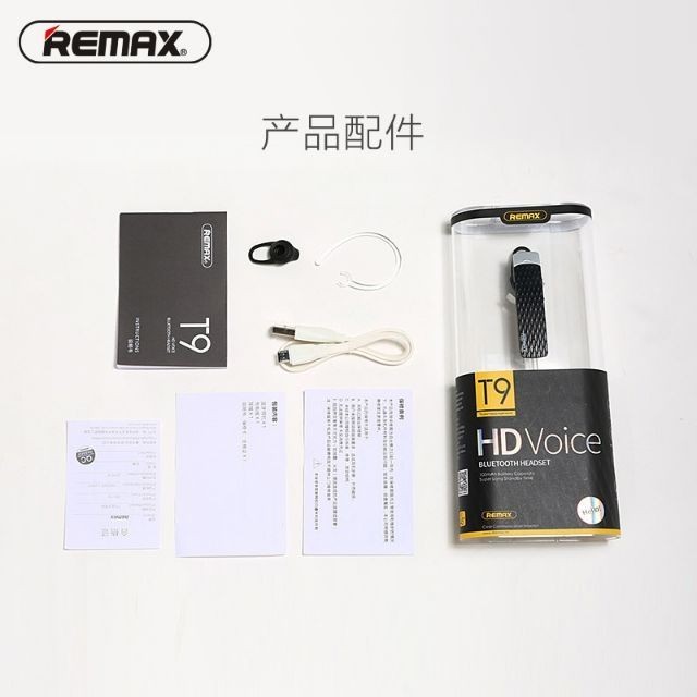 hot🔥การประกันคุณภาพ🔥 import Remax RB-T9 HD Voice Bluetooth Headset Earphone Handsfree