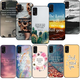 เคสโทรศัพท์มือถือ ซิลิโคนนิ่ม TPU ลายคําคมศาสนาคริสต์ FM9 สําหรับ Realme C53 Narzo 60 GT3 11 5G 4G