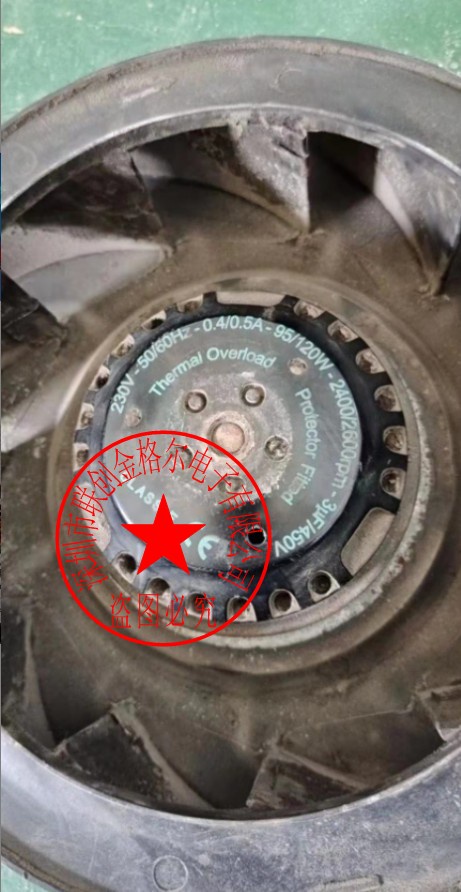 YY พัดลมนําเข้าของแท้ FJ220F0000F301404290183 230V0.4/0.5A 95/120W