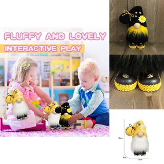 ตุ๊กตาโนมผึ้ง Quirky Bumble Bee น่ารัก สําหรับตกแต่งบ้าน ฟาร์ม