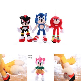 ตุ๊กตานุ่ม รูปการ์ตูนเม่น Amy Rose Knuckle Tail ขนาด 28 ซม. ของเล่นสําหรับเด็ก