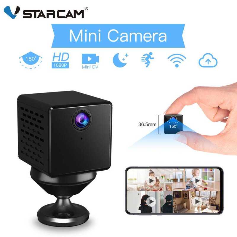 Vstarcam Cb73 1080P กล้องรักษาความปลอดภัยขนาดเล็ก Spycam ที่ตรว