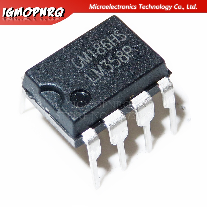 แอมป์ขยายเสียง LM358 LM358P DIP-8 20 ชิ้น