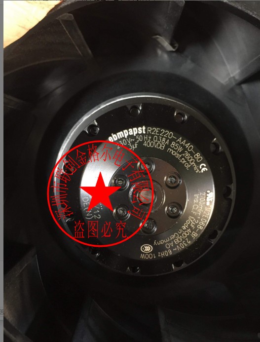 YY พัดลมเดิมใหม่ R2E220-AB58-63 R2E220-AB58-68 230V