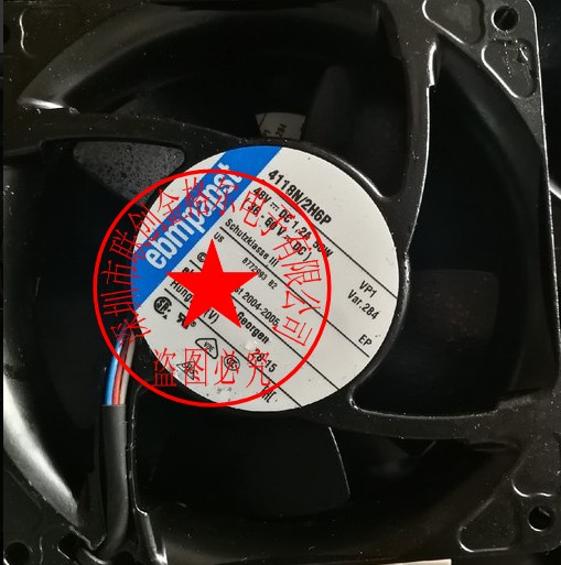 พัดลมนําเข้าจากต้นฉบับจากเยอรมัน 12038 4118N/2H6P 48V 1.2A 58W 4118N/2HH-00187 48V