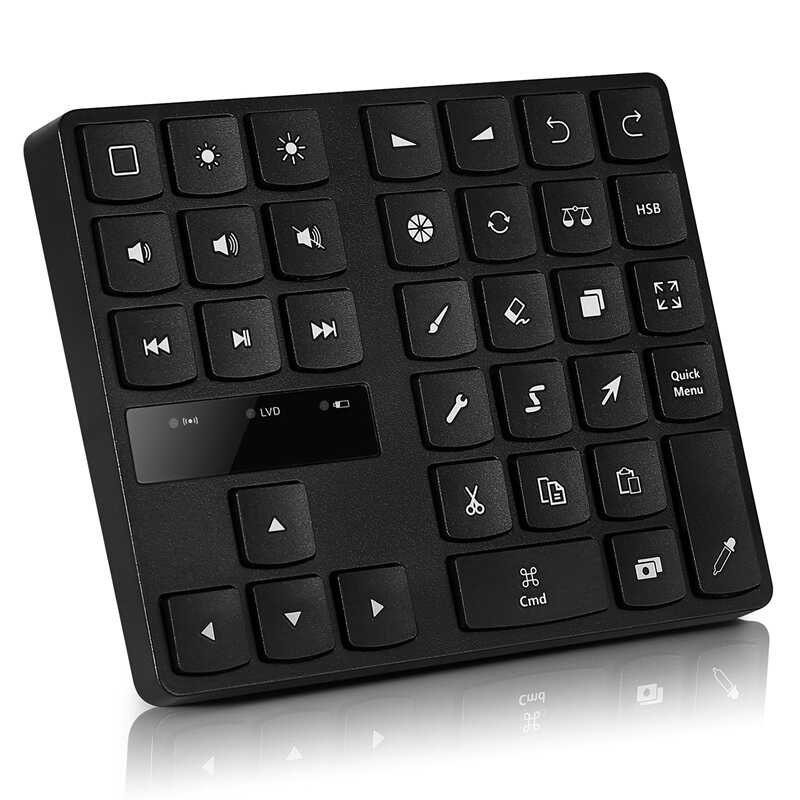 Bluetooth Keypad Keyboard For Procreate, And Drawing Shortcuts Graphic