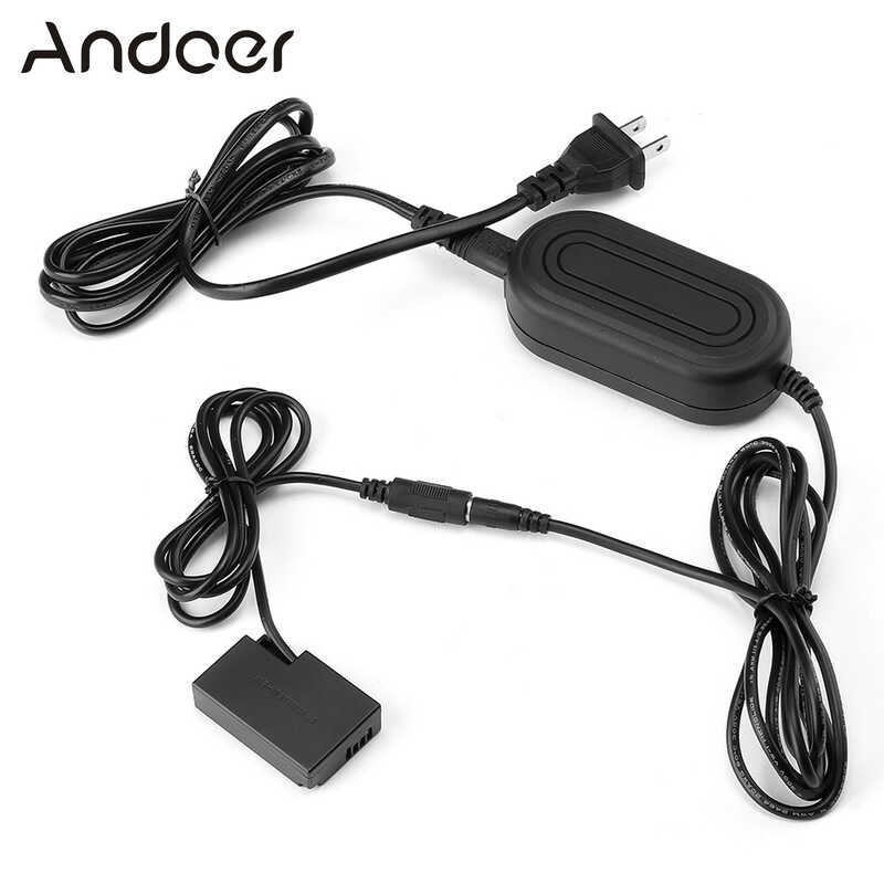 Andoer Ack-E18 แหล่งจ่ายไฟ AC Lp-E17 Dummy แบตเตอรี่อะแดปเตอร์สำห