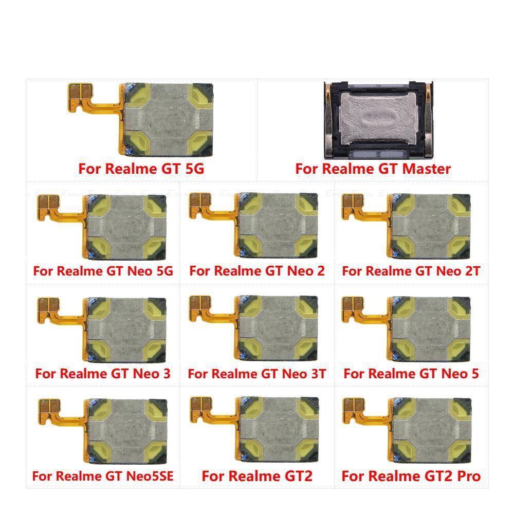 ในตัวหูฟังหูฟังหูฟังด้านบนหูลําโพง Flex อะไหล่สายสําหรับ OPPO Realme GT Master Neo 2 2T 3 3T 5 SE GT