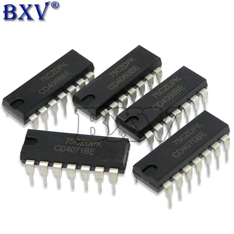 10PCS CD4066BE CD4066 DIP DIP-14 CD4060BE CD4060 CD4068BE CD4068 CD4069UBE CD4069 CD4070BE CD4070 CD