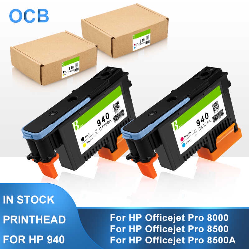 2PCS C4900A C4901A สำหรับ HP 940 หัวพิมพ์ 940 HP940 หัวพิมพ์สำหรับ HP Officejet Pro 8000 8