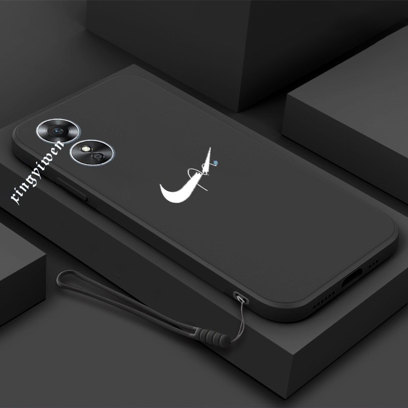 Casing OPPO A17 CPH2477 เคส Matte ทันสมัยและหรูหราล่าสุด