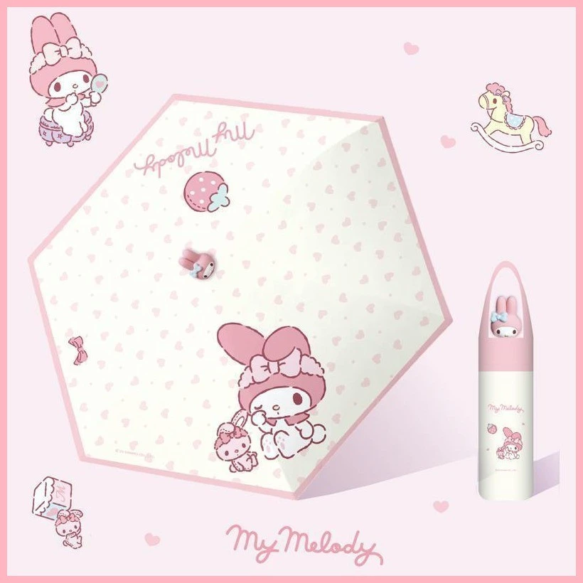 SANRIO ร่มพับ UV กันแดด ลายฮัลโลคิตตี้ thumbnail 7