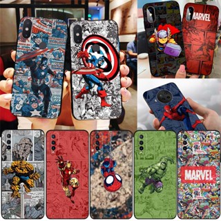 เคสโทรศัพท์มือถือซิลิโคน TPU แบบนิ่ม ลาย FM41 Superhero สําหรับ Xiaomi Poco M6 Pro Redmi 12 5G Note 12T Pro 12R