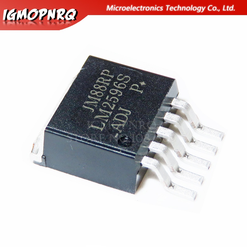 10PCS LM2596S-ADJ TO263 LM2596-ADJ TO-263 ใหม่และ IC