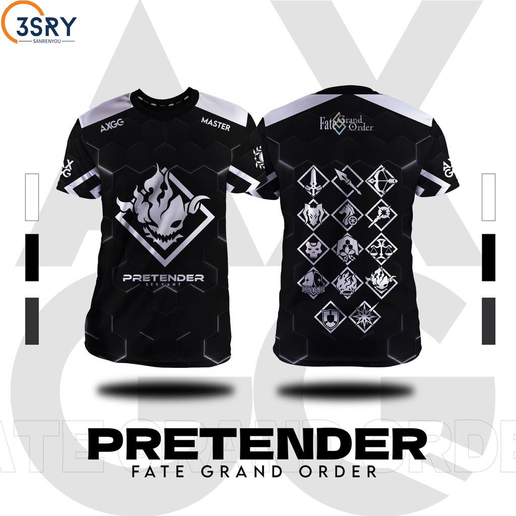 (sanrenyou)Fate Grand Order - Pretender" เสื้อยืด / เสื้อแจ็กเก็ต ลายการ์ตูนอนิเมะ