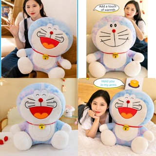 ของเล่นตุ๊กตาแมว Doraemon And Ding Dong น่ารัก พร้อมไส้ผ้าฝ้าย Pp