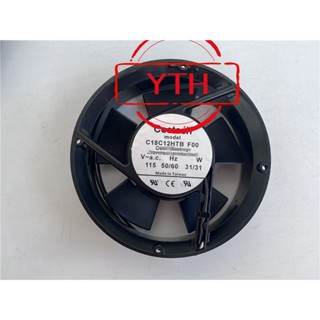 Yth ของแท้ พัดลมนําเข้า พร้อมกรอบอลูมิเนียม สไตล์อิตาลี C18C12HTB F00 115V 31/31W