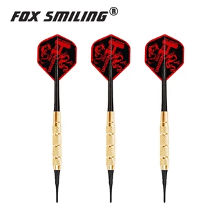 FOX SMILING 18g Soft Tip Darts Pin Professional Electronic Plastic Tip Point Dart