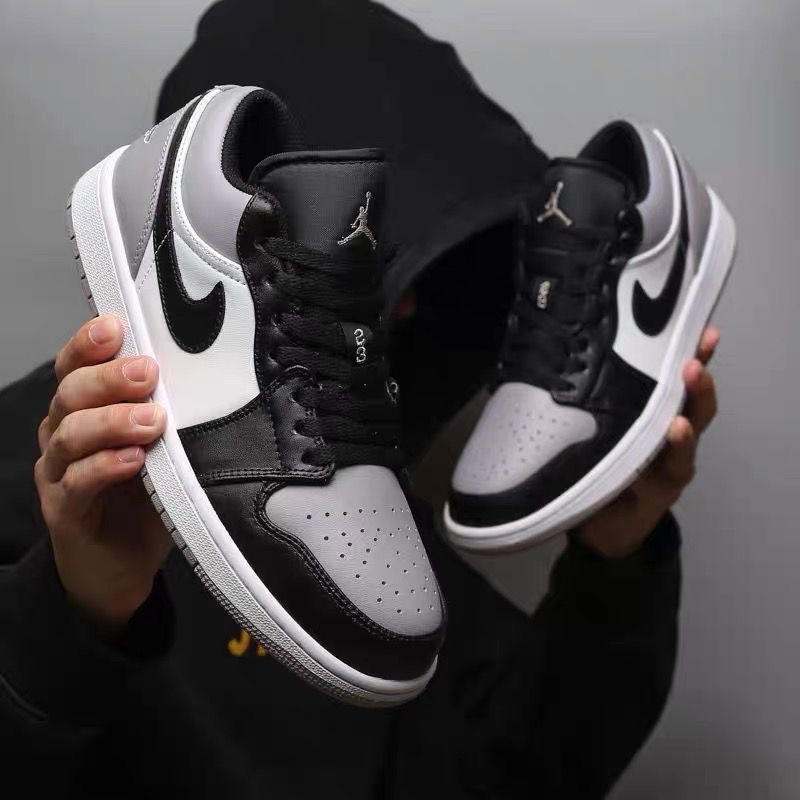Nike Air Force Jordan air AJ1 รองเท้าผ้าใบหุ้มข้อต่ำรองเท้ากีฬา Adidas