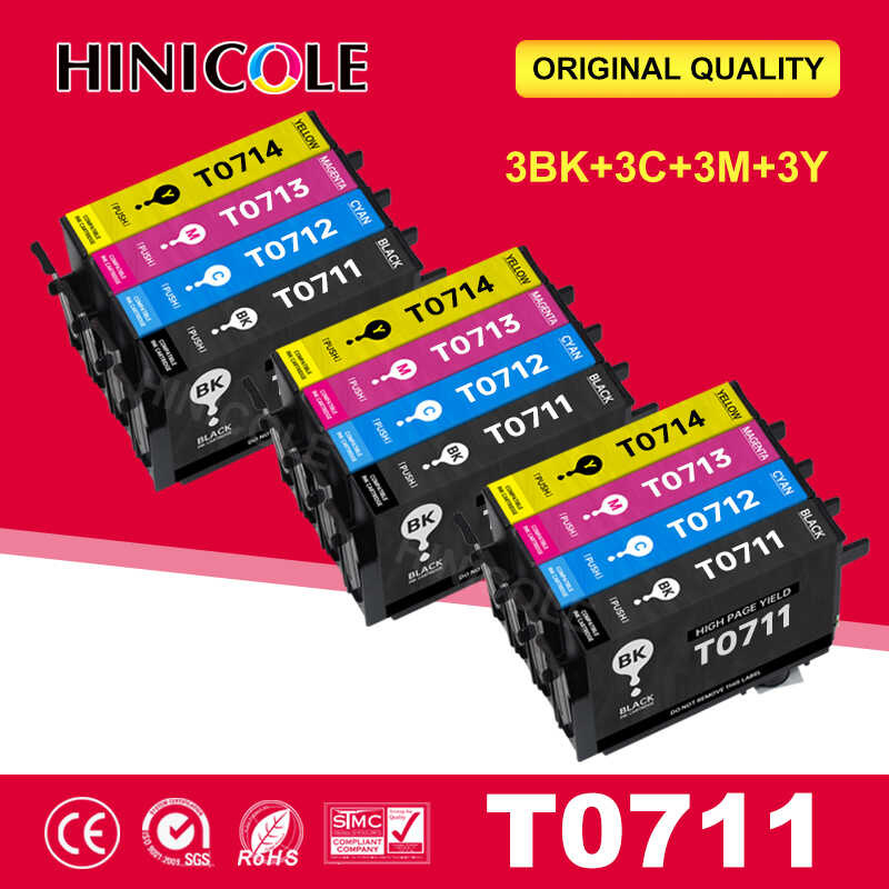 89-71 T0711-T0714 T0715 ตลับหมึกที่รองรับสำหรับเครื่องพิมพ์ EPSON Stylus SX400 SX40