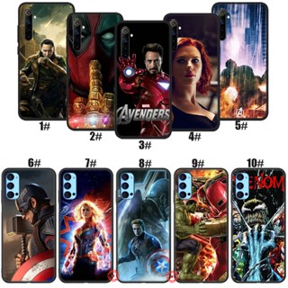 เคสซิลิโคนนิ่ม ลายฮีโร่ The Avengers Marvel BO60 สําหรับ Realme C30 C11 2021 C21Y C25Y V11 V11S Narzo 50i