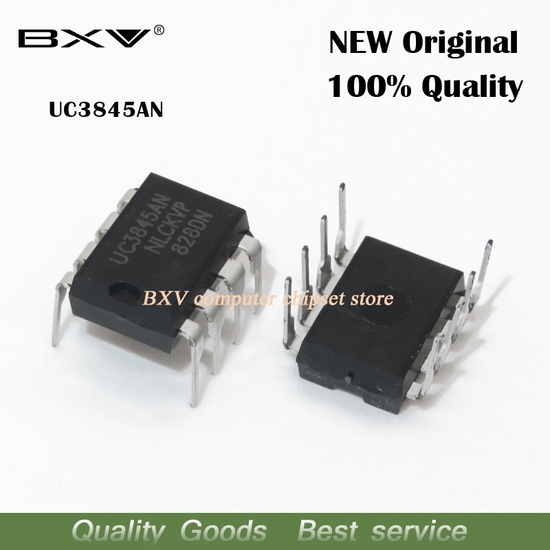 ชิปวงจรรวม UC3845B DIP-8 UC3845A DIP8 UC3845AN UC3845BN UC3845 DIP 10 ชิ้น