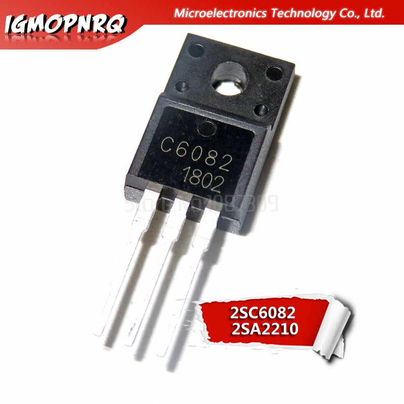 40 ชิ้น 2SA2210 2SC6082 20 ชิ้น A2210 + 20 ชิ้น C6082 IC ใหม่