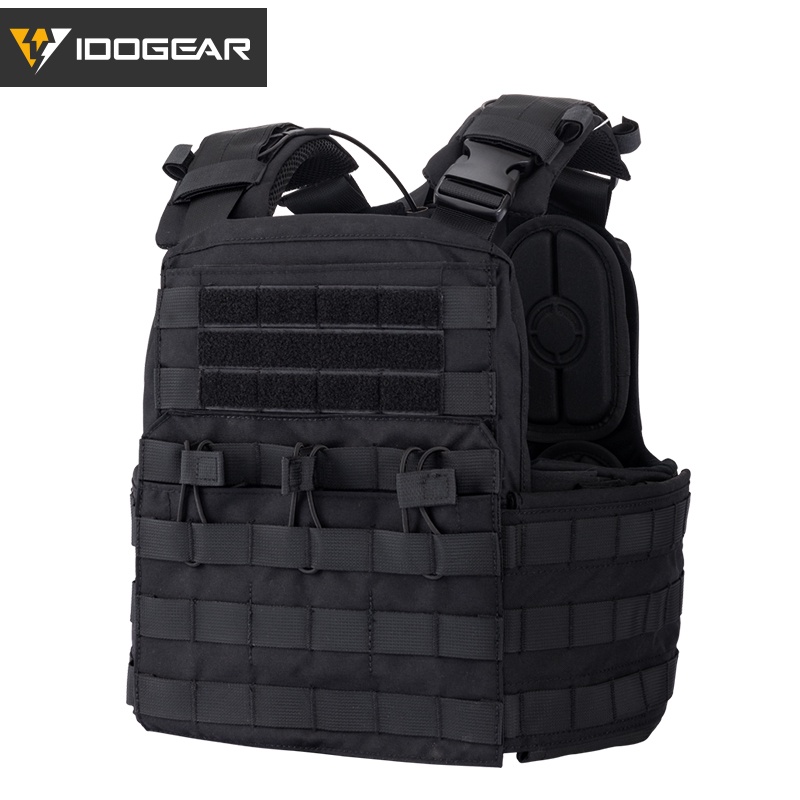 Idogear เสื้อกั๊กยุทธวิธี CPC เชอร์รี่ พร้อมแผ่น 2 ชิ้น 3313